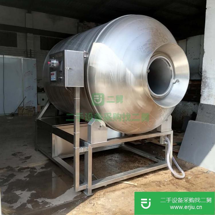 山東出售二手不銹鋼真空滾揉機