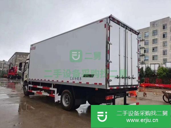 山東出售二手福田6.8米240馬力冷藏車