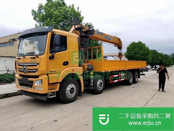 湖北出售二手徐工一體化16噸350馬力前四后八隨車吊