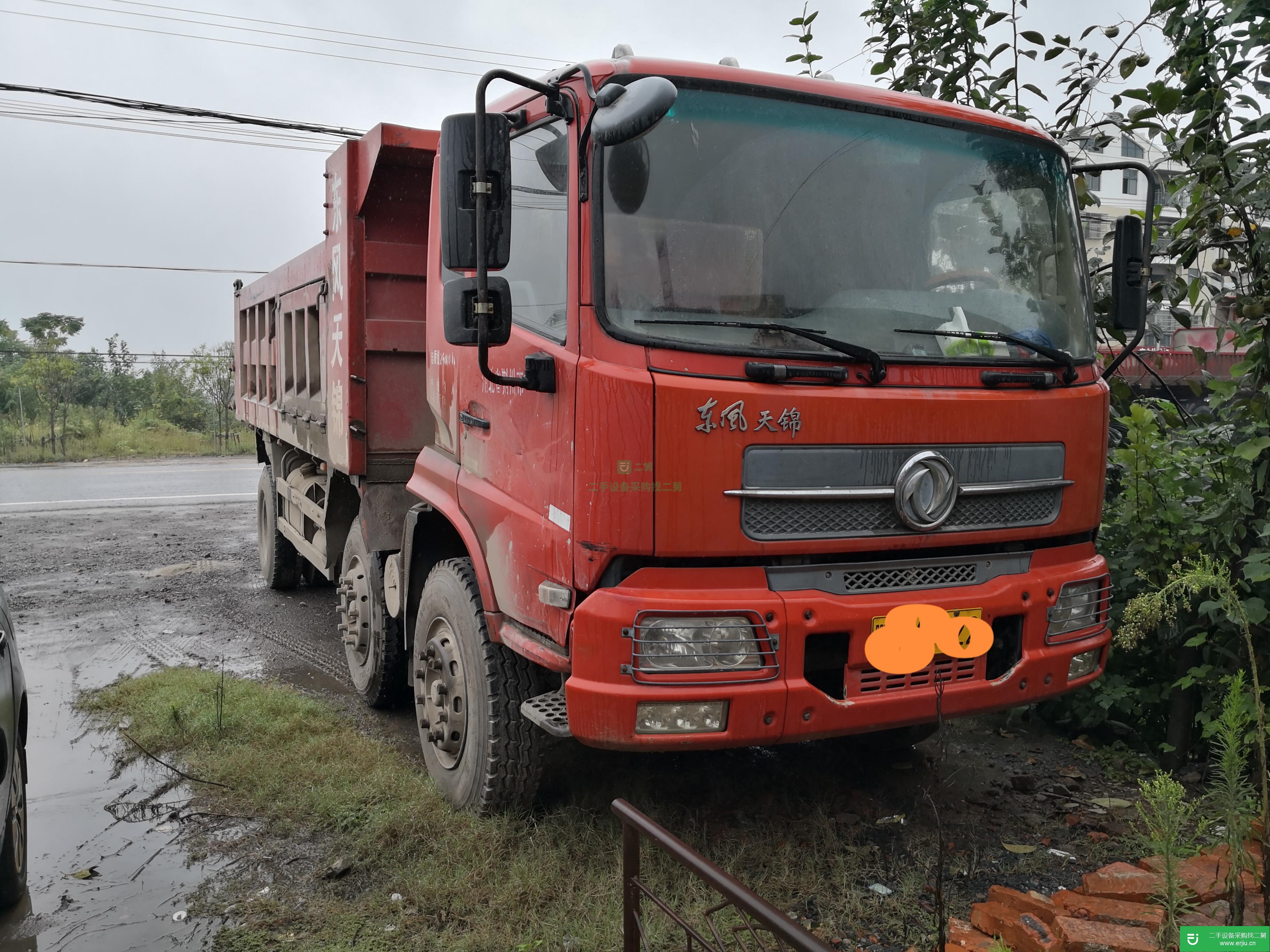 湖北出售二手東風200馬力自卸車
