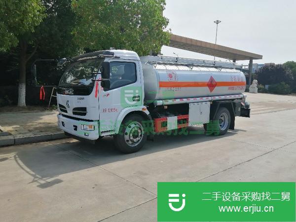 浙江出售二手東風多利卡8噸國五150馬力油罐車