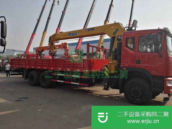 安徽出售二手國五后八輪12噸徐工隨車吊