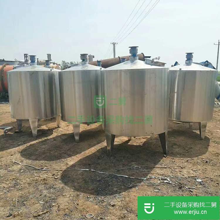 山東出售二手10立方搪瓷儲罐