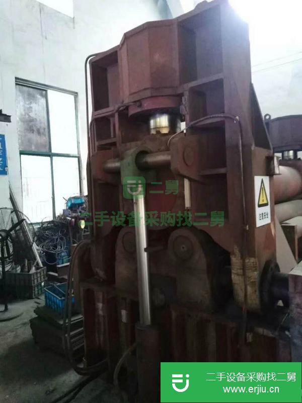 河南出售二手45X3米液壓上棍萬能卷板機