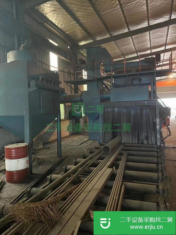河北出售二手Q6920-8多功能軌道通過式拋丸機