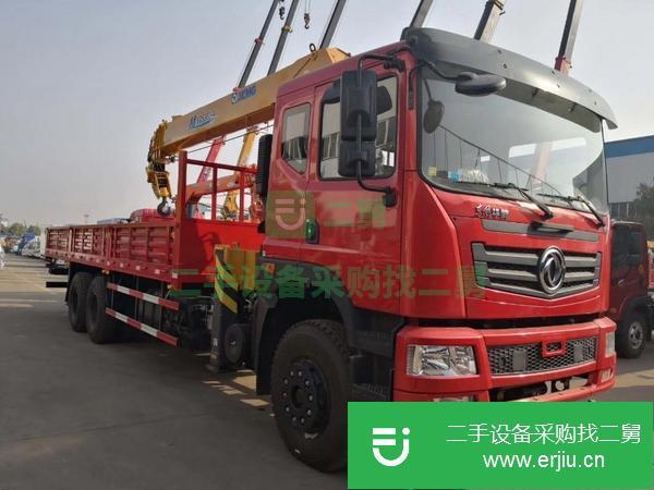 安徽出售二手國五后八輪12噸徐工隨車吊