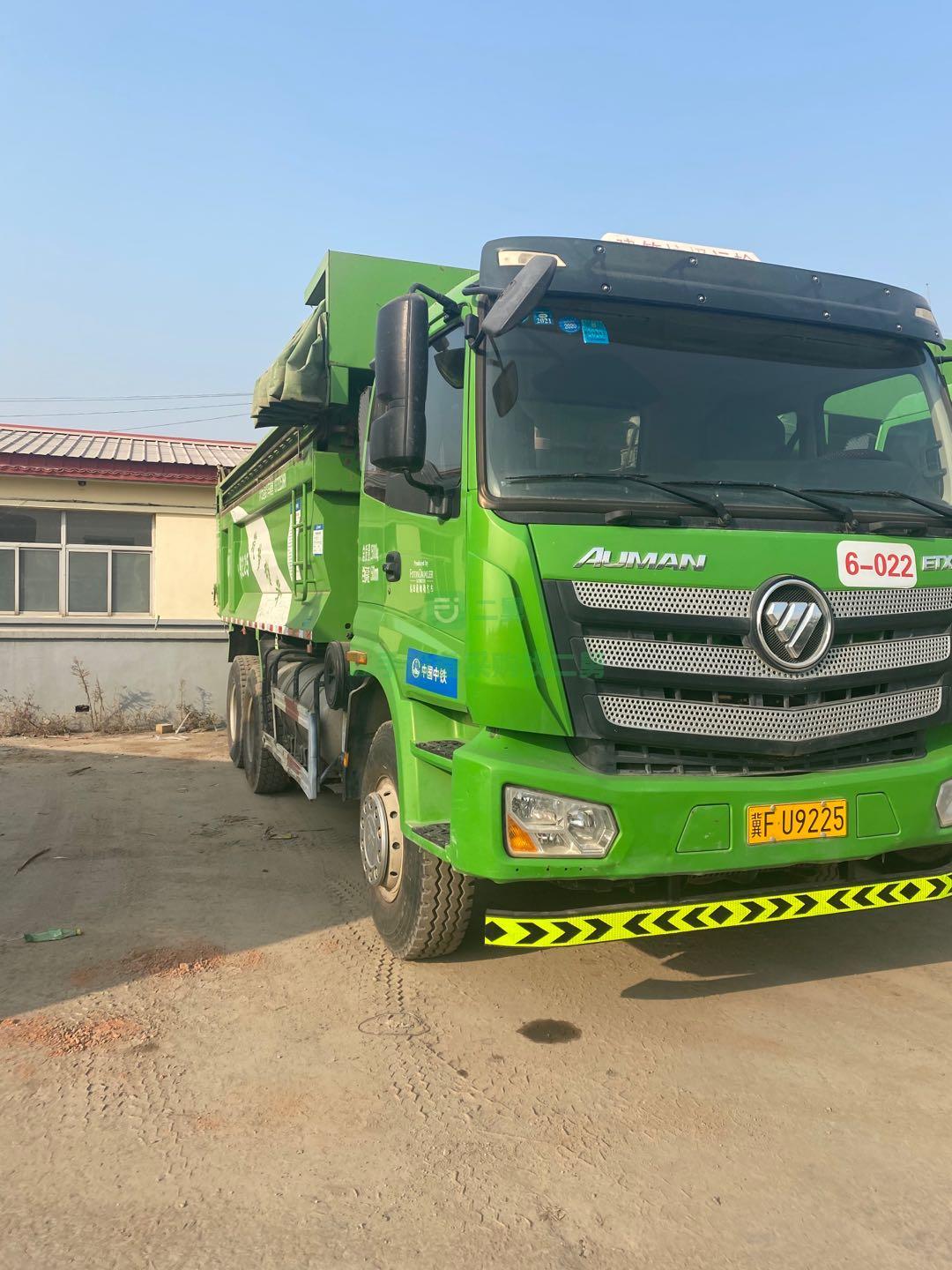 出售一臺(tái)19年2月的歐曼自卸車，箱長(zhǎng)6米