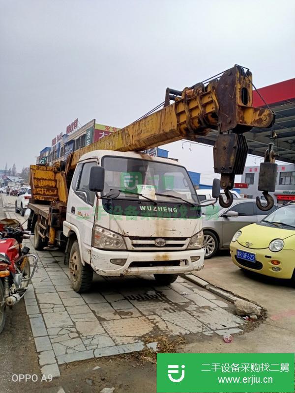河南出售二手新源牌6噸吊車原車漆無事故