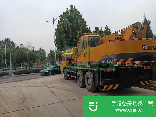 山東出售二手徐工20b.5主臂33米吊車