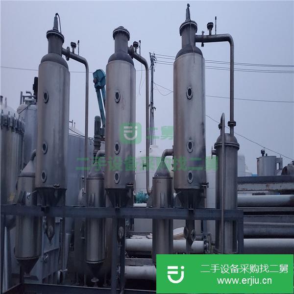 浙江出售二手三效兩噸鈦材蒸發器