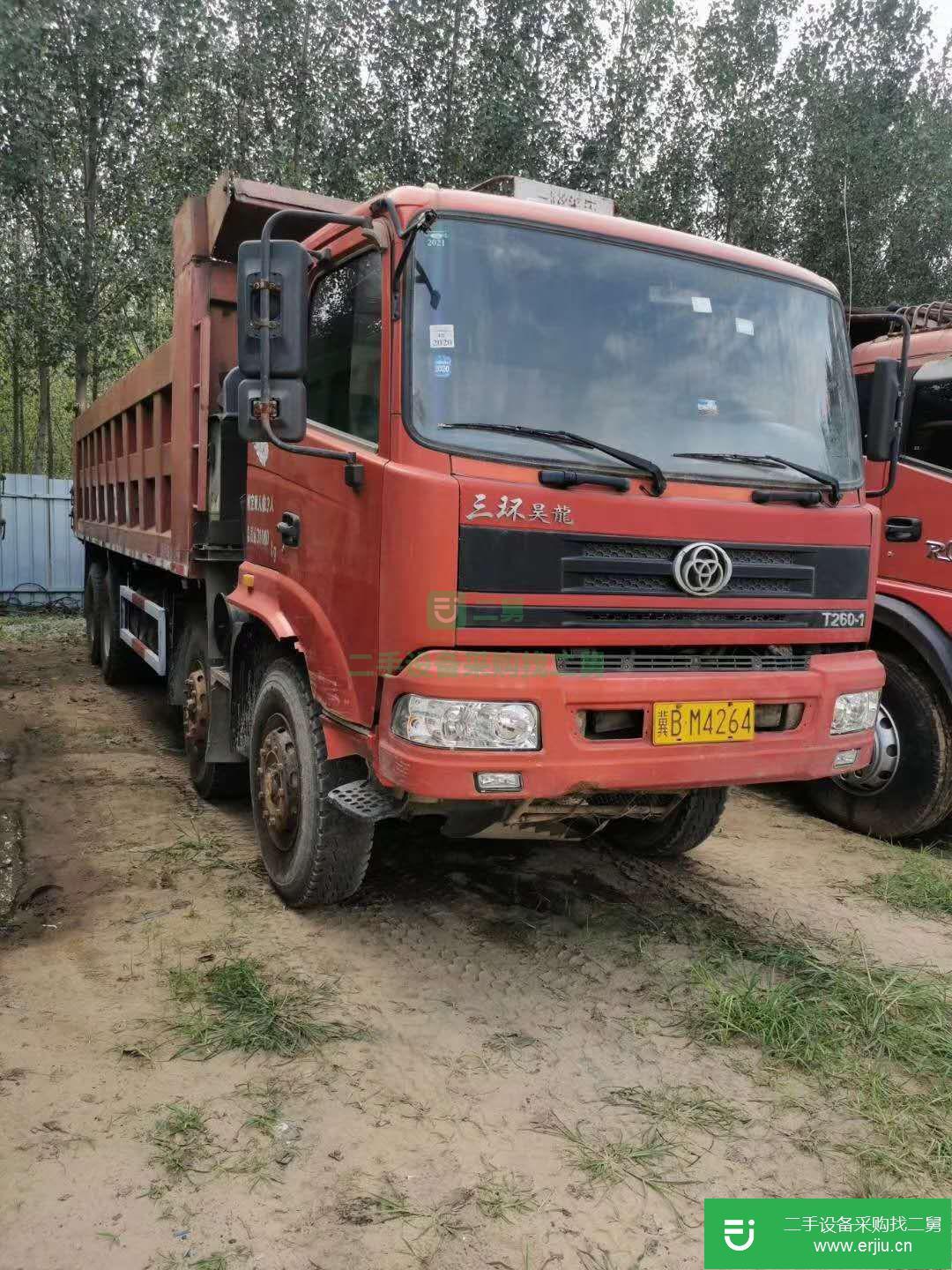河北出售二手三環十通290馬力自卸車