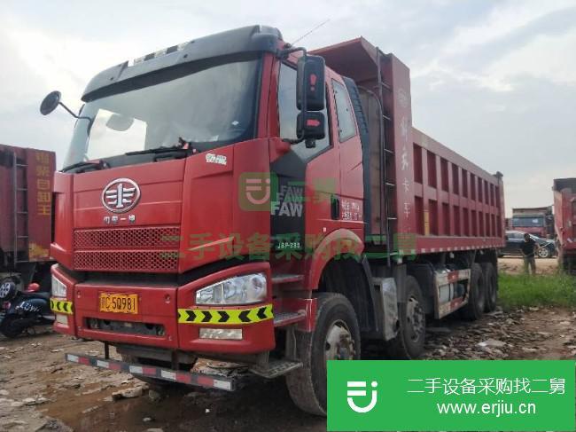 江西出售二手一汽解放自卸車