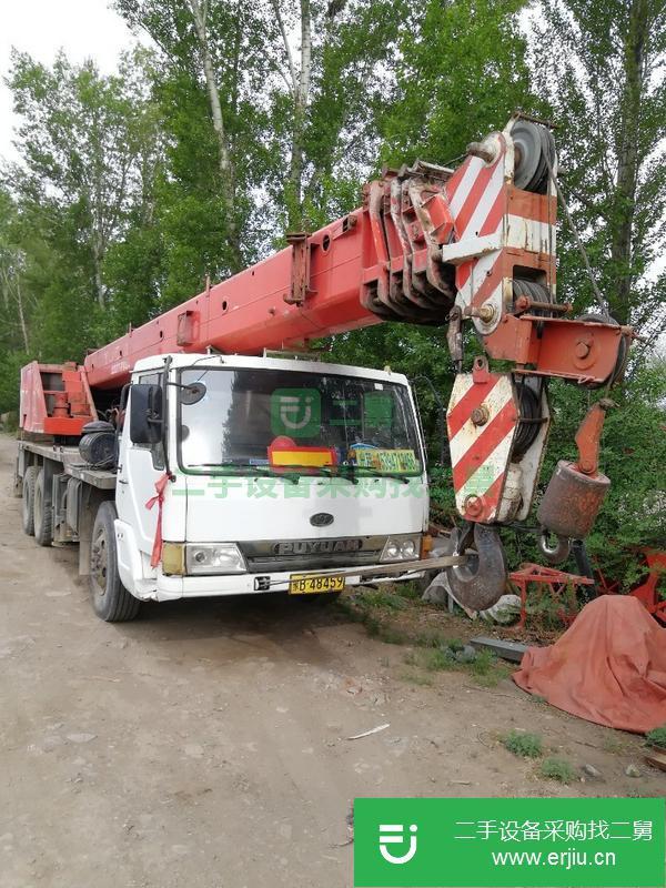內(nèi)蒙古出售二手浦元二十噸國二吊車