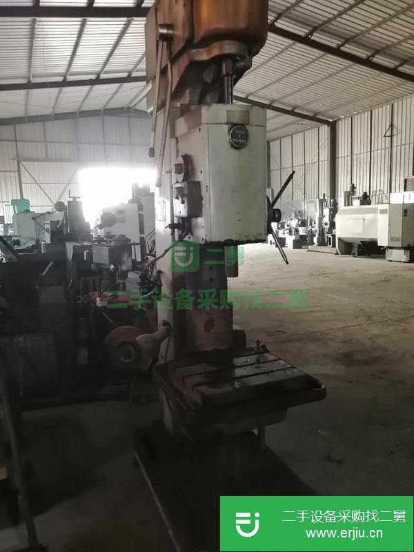 山東出售二手立式鉆床，質量好接電就能干活。