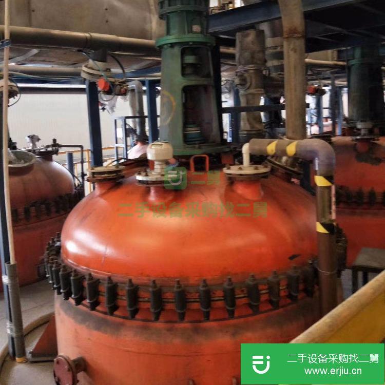山東出售二手搪瓷反應(yīng)釜5噸