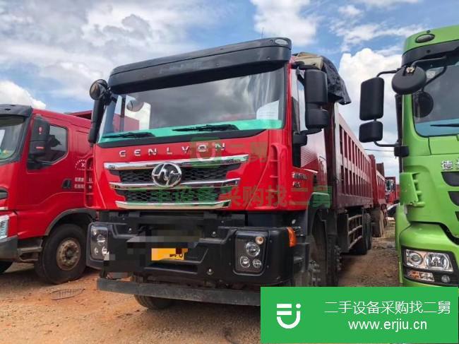 江西出售二手上汽紅巖自卸車