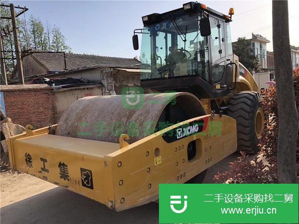 山東出售二手徐工20噸壓路機