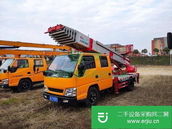 湖北出售二手江鈴順達國五32米云梯車