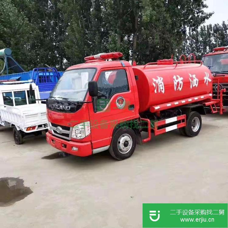 山東出售二手5方水罐消防車