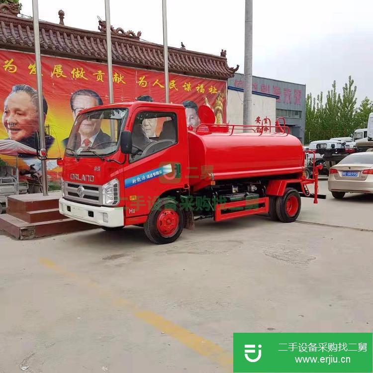 山東出售二手5方水罐消防車