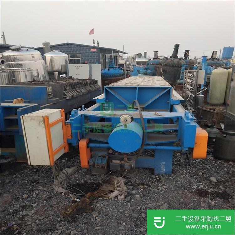 山東出售二手高壓隔膜壓濾機(jī)