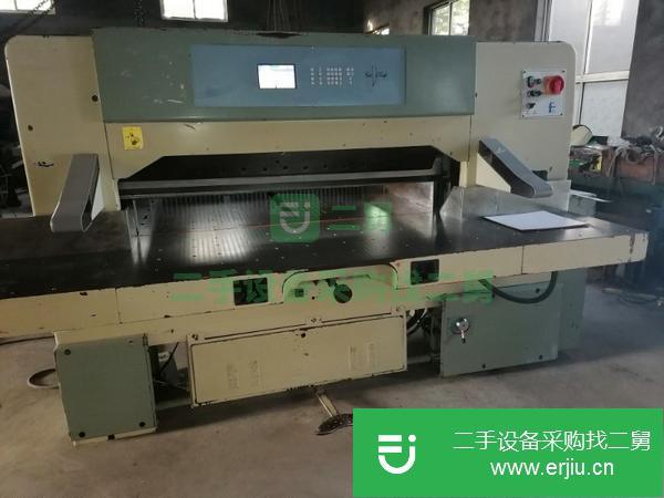 山東出售二手上海申威達1550程控切紙機