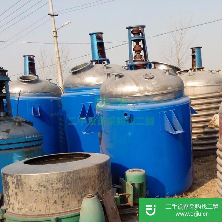 山東出售二手5噸搪瓷反應釜