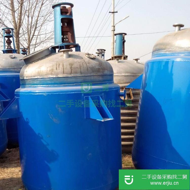 山東出售二手5噸搪瓷反應釜