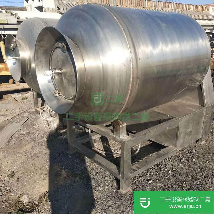 山東出售二手真空變頻滾揉機
