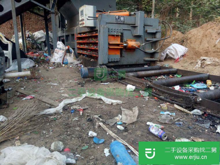 福建出售二手廢紙塑料瓶打包機