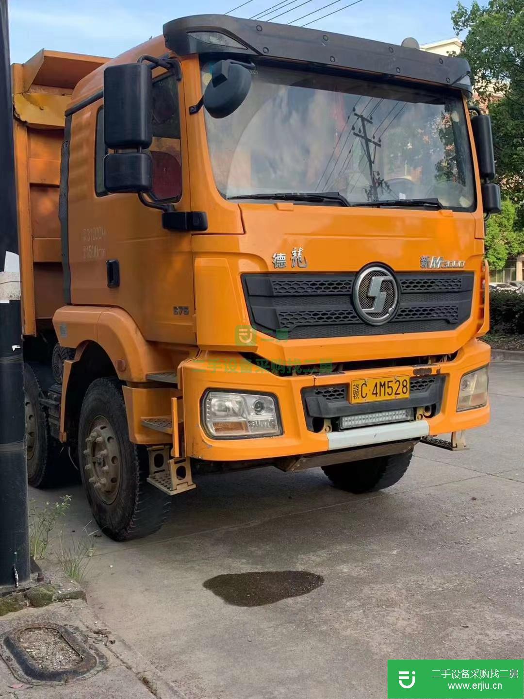 江西出售二手陜汽重卡375馬力自卸車