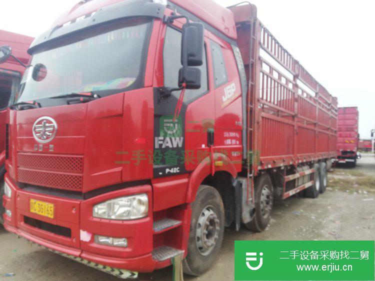 江西出售二手一汽解放高欄載貨車