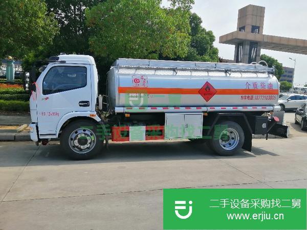 浙江出售二手東風多利卡8噸國五150馬力油罐車