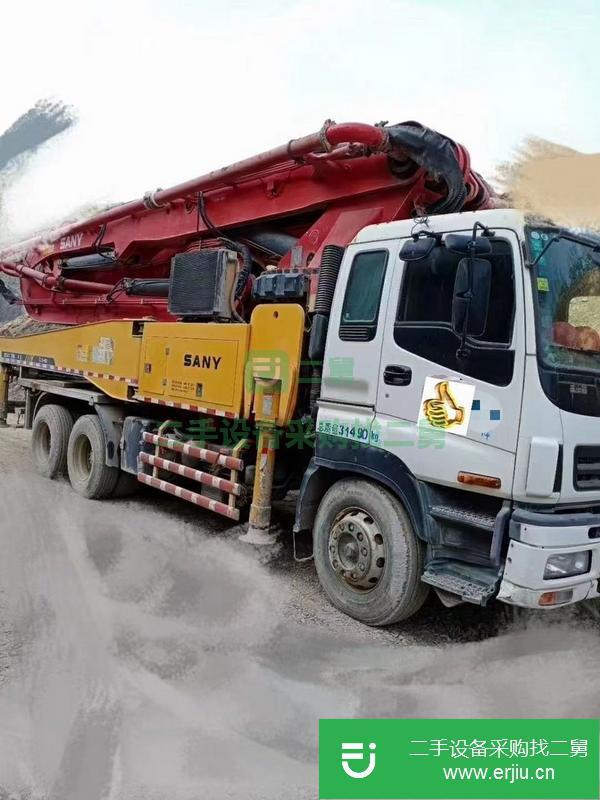 北京出售二手三一46米三橋5節臂泵車隨時提檔過戶