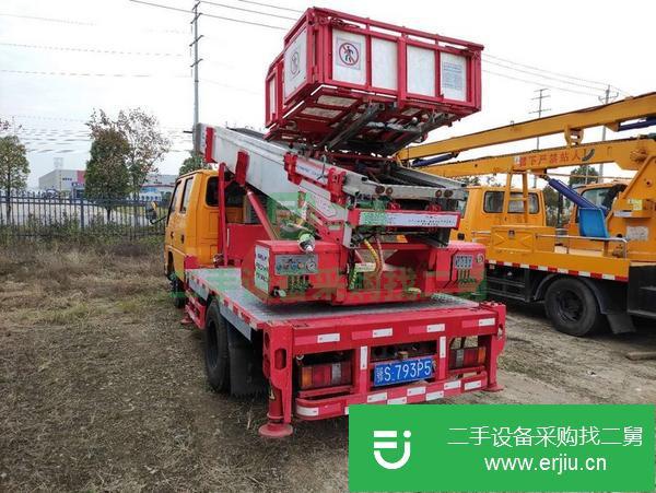 湖北出售二手江鈴順達國五32米云梯車