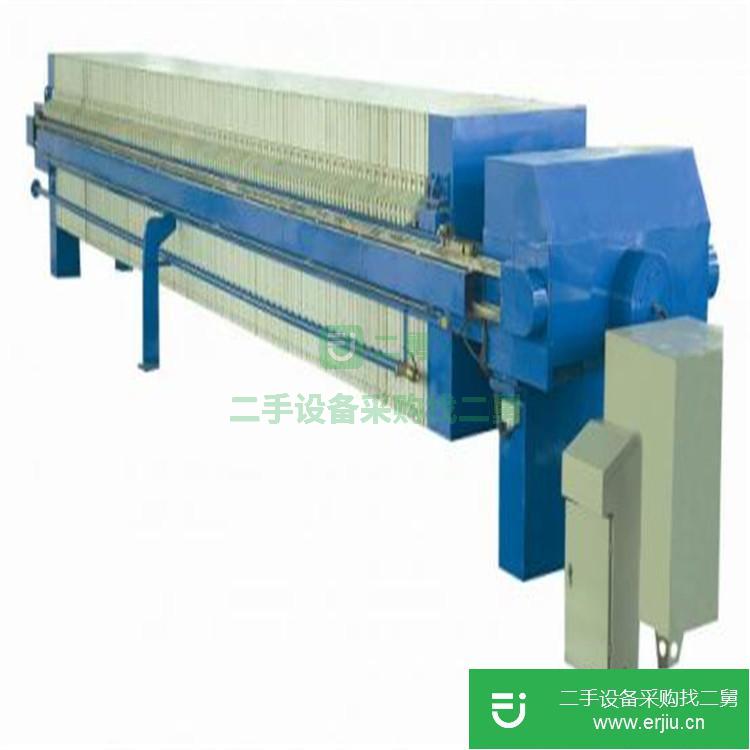 山東出售二手全自動不銹鋼程控隔膜壓濾機
