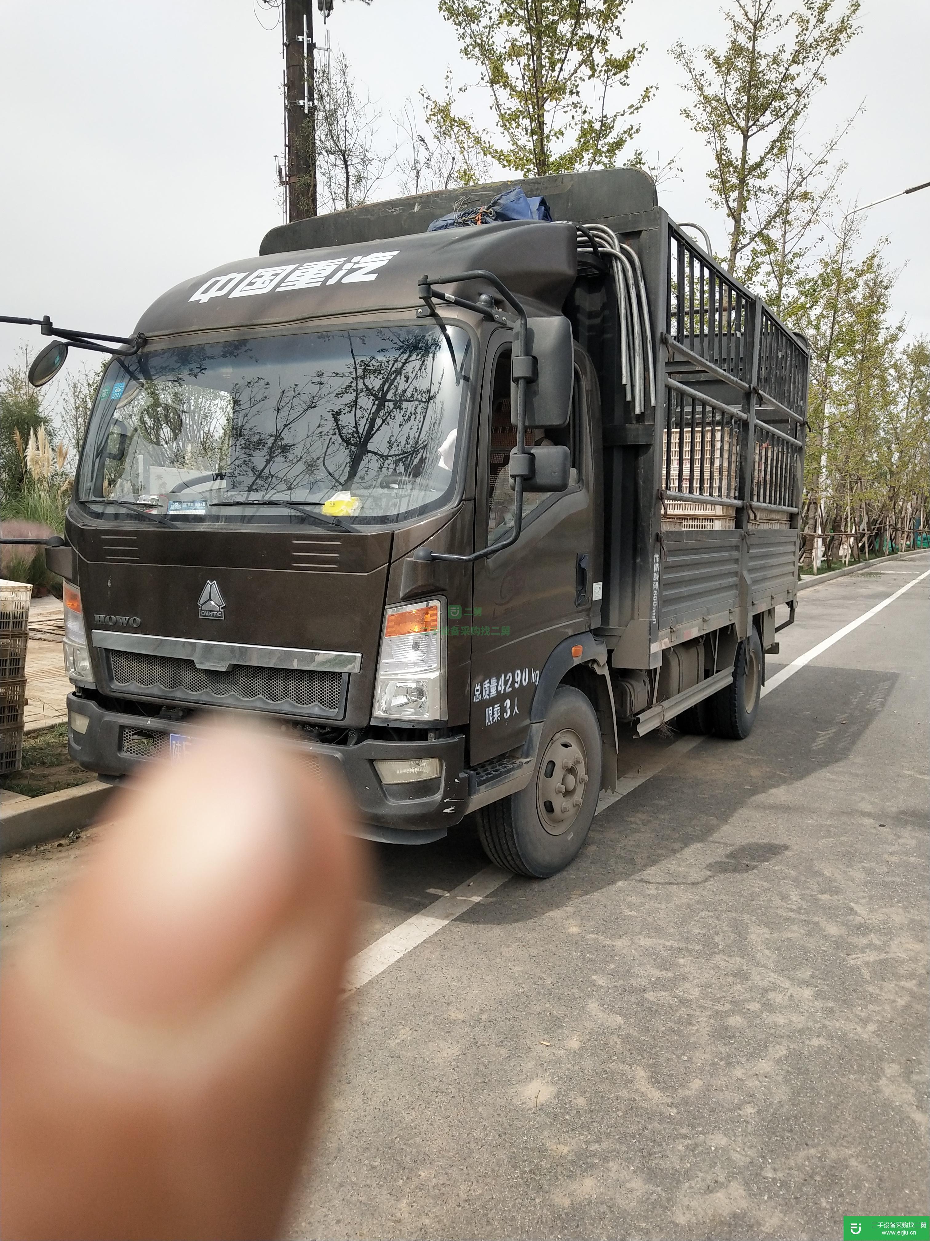 陜西出售二手重汽170馬力貨車