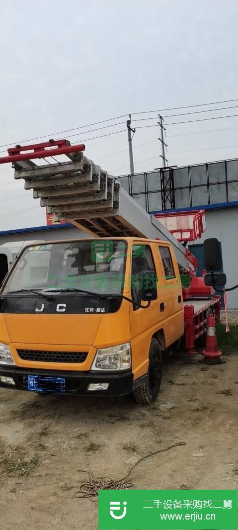 湖北出售二手28米國五藍牌云梯車