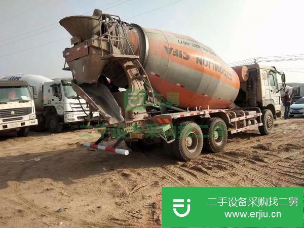 貴州出售二手國四大12方攪拌車380馬力車況精品