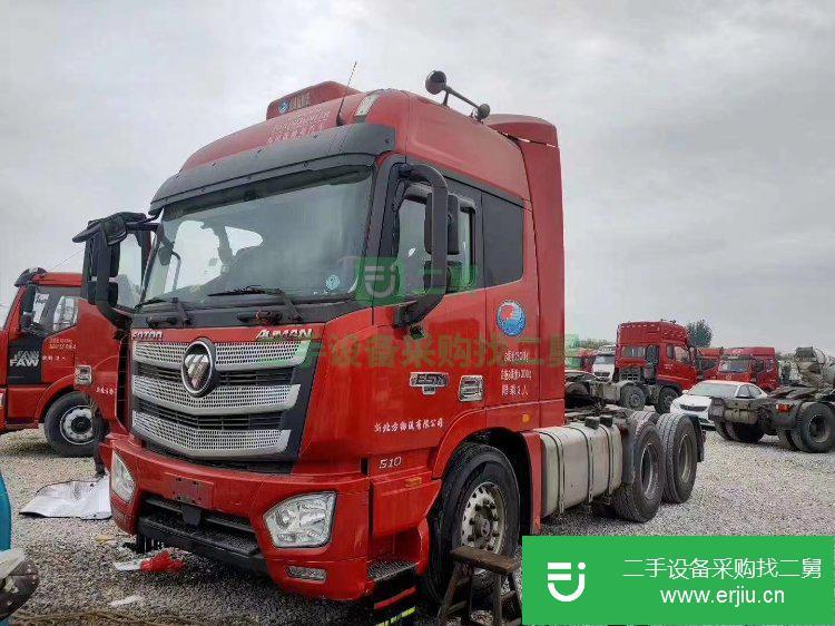 山東出售二手福田歐曼510馬力牽引車