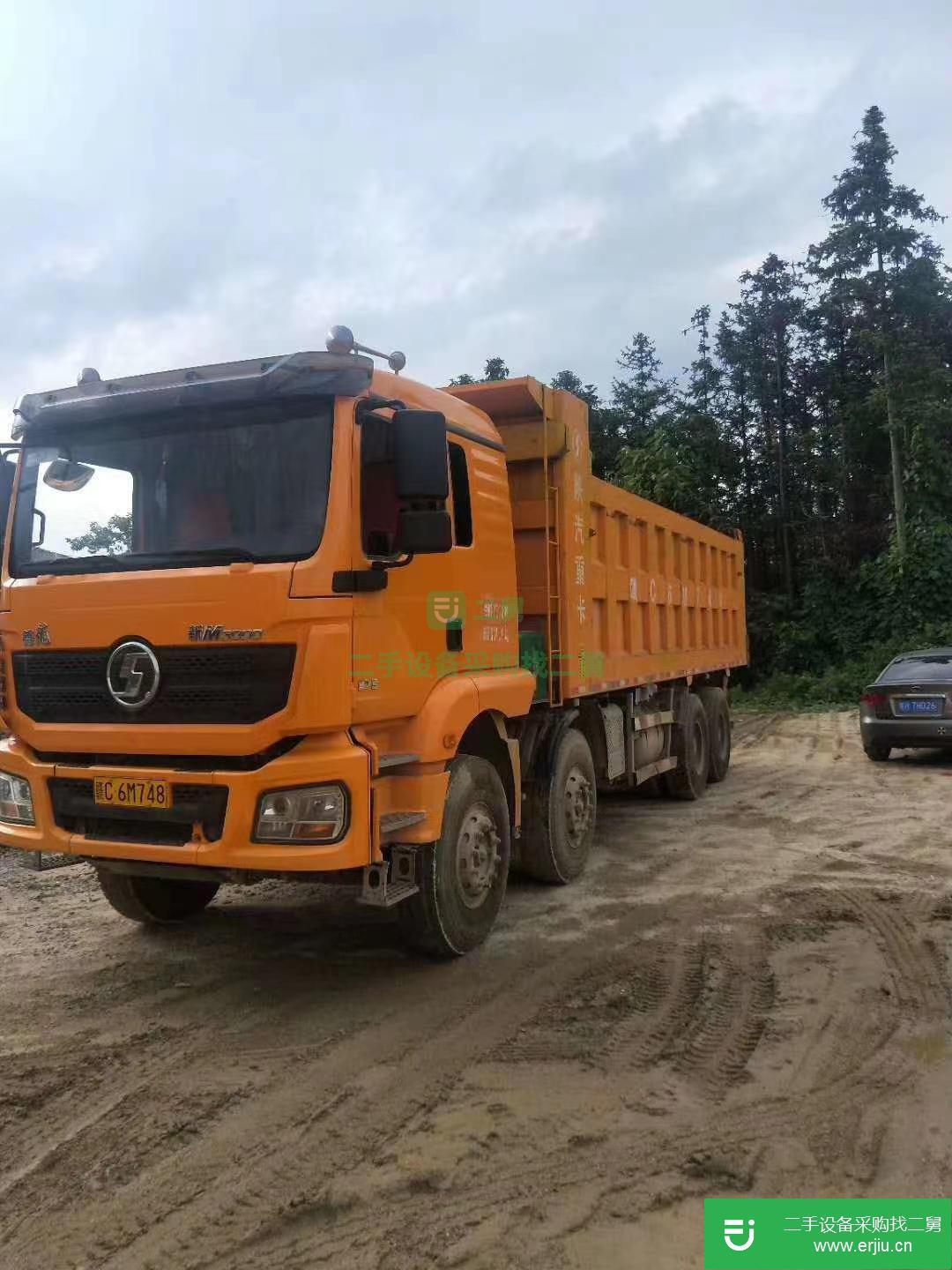 江西出售二手陜汽重卡375馬力自卸車