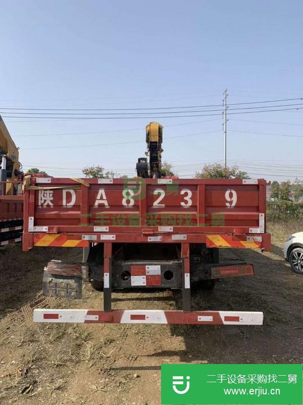 寧夏出售二手東風玉柴270馬力徐工12噸4節臂隨車吊