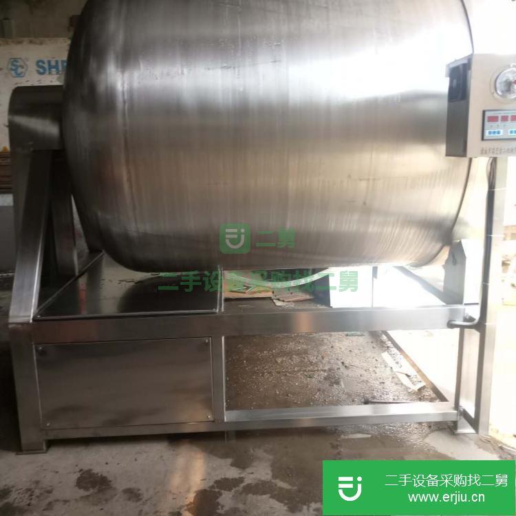 山東出售二手不銹鋼真空滾揉機