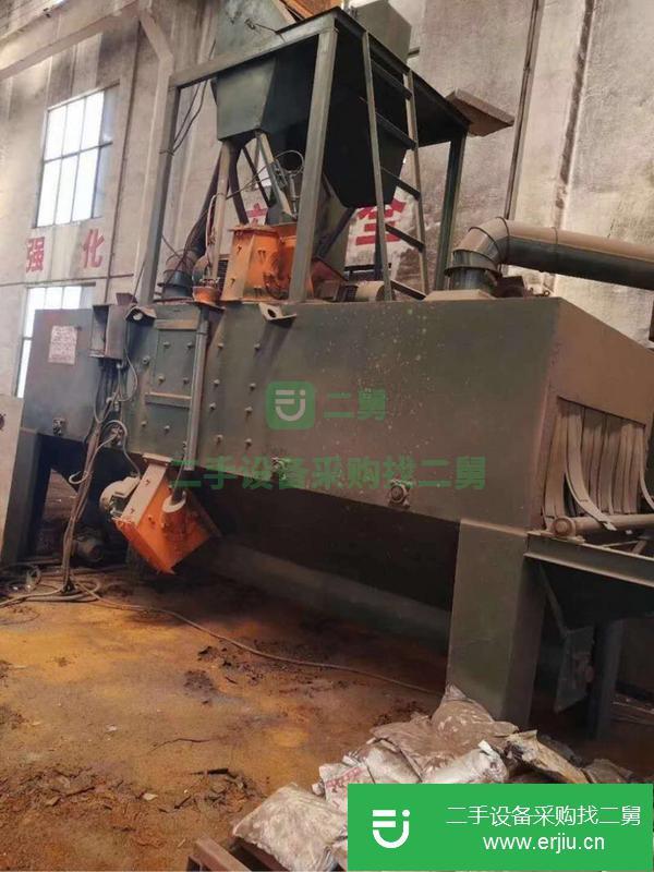 云南出售二手通過式拋丸機