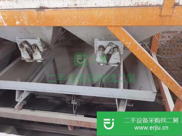 河北出售13年中聯180攪拌站,四斗鋼結構配料機