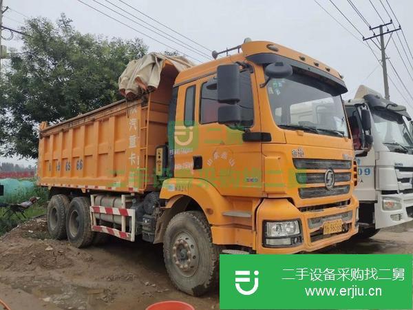 陜西出售二手陜汽德龍工程自卸車手續齊全