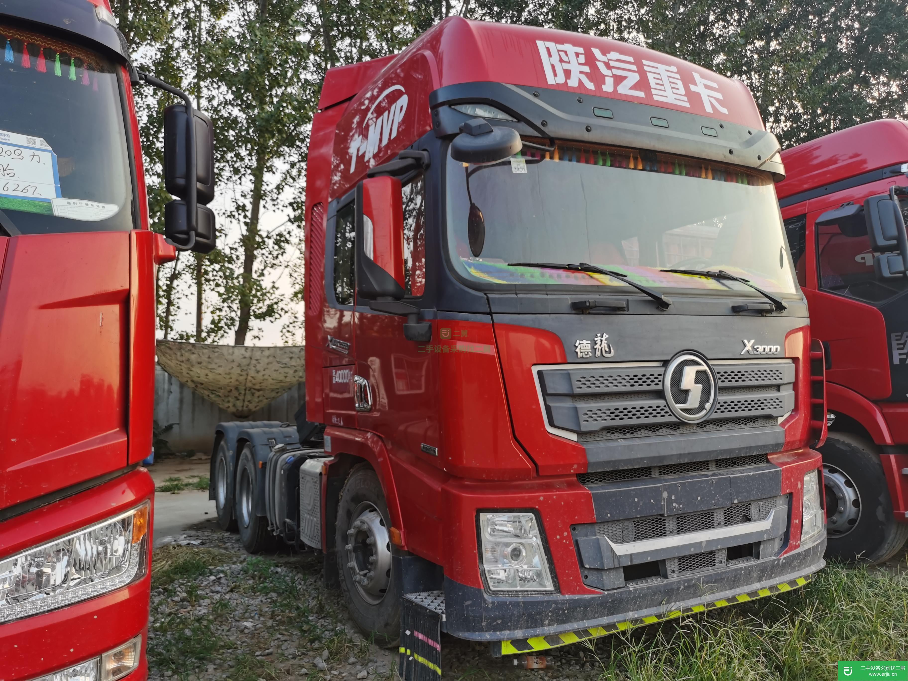 山東出售二手陜汽重卡550馬力牽引車