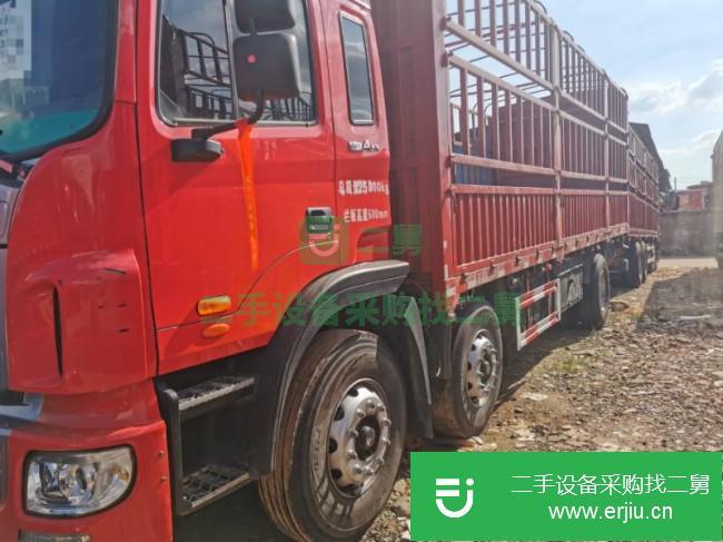 江西出售二手江淮格爾發(fā)前四后四高欄貨車