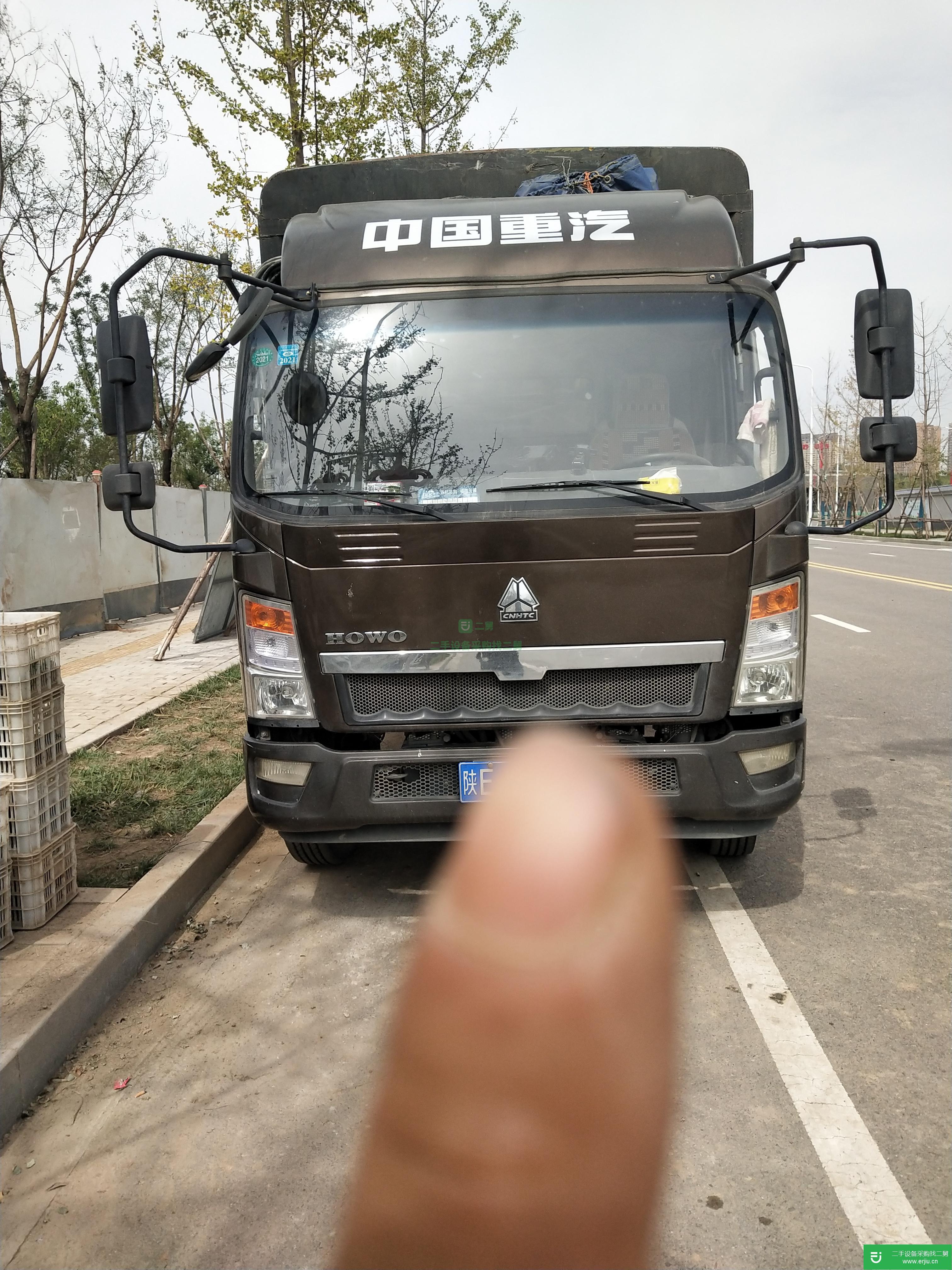 陜西出售二手重汽170馬力貨車