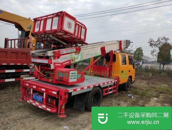 湖北出售二手江鈴順達國五32米云梯車